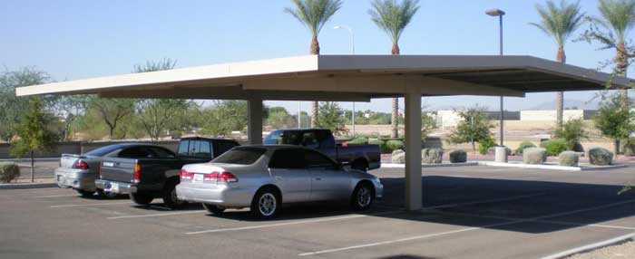 Texas Commercial Carports and Covered Parking