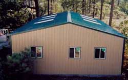 Steel Frame with Panels