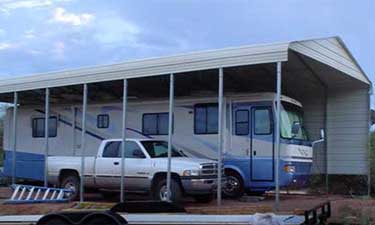 RV Covered Parking for Two