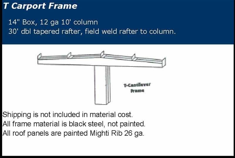 T-Frame Carport System