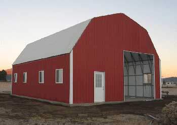 gambrel-frame-350 Same building finished